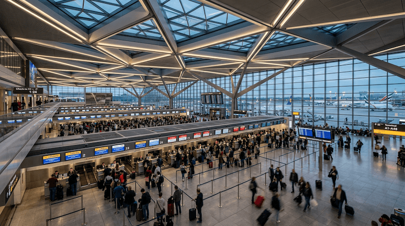 旅客体験を向上させる空港ナビゲーションソフトウェア