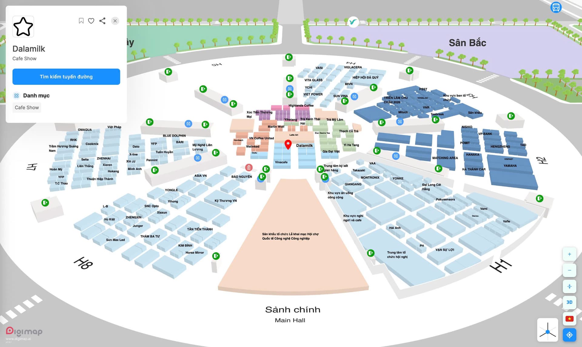 Techfest Vietnam 2025: Khám phá sự kiện công nghệ lớn nhất năm cùng bản đồ số Digimap