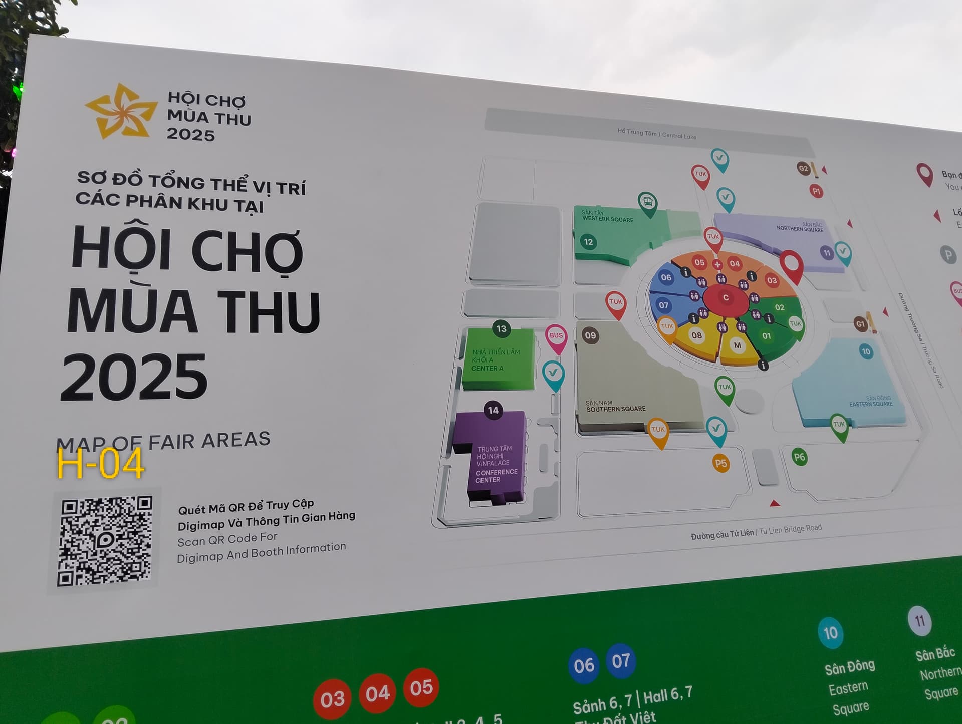 Digimap triển khai bản đồ số tại Hội Chợ Mùa Thu 2025 – Giải pháp dẫn đường cho không gian triển lãm