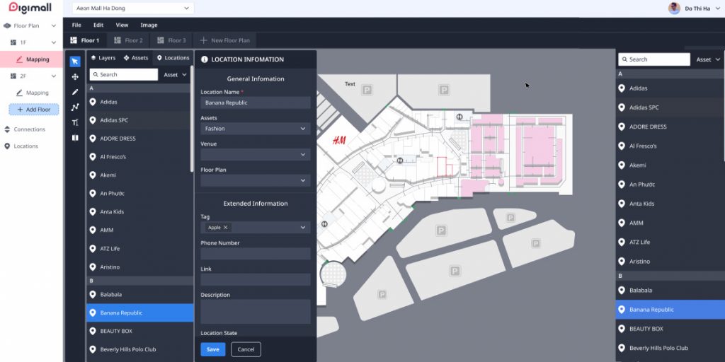 Phân tích dữ liệu bản đồ số trong nhà với công nghệ Digimap